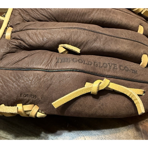 Rawlings LHT 12.5in Zero Shock Leather Baseball Glove RBG36BC NWOT - Picture 3 of 9